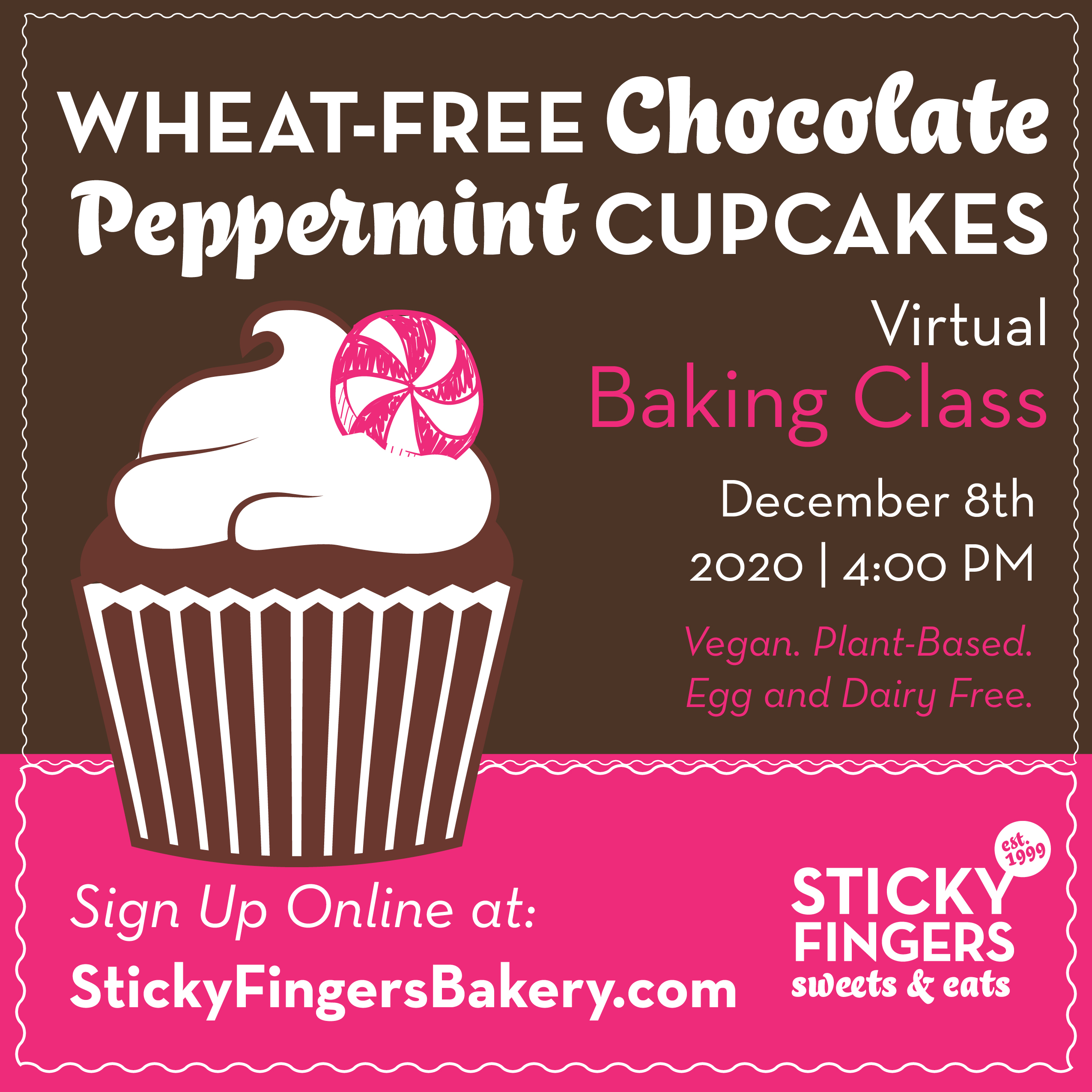 Sticky Fingers Bakery Online Classes