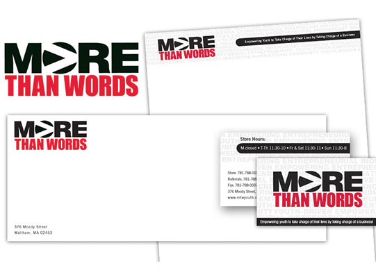 Wetherbee Creative, Our Work with More than Words, Website Design and Development, Outreach, Branding and Logo Design