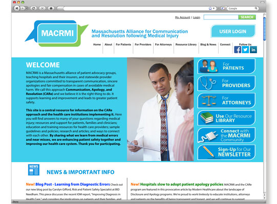 MACRMI Logo and Website Development by Wetherbee Creative wetherbeecreative.com