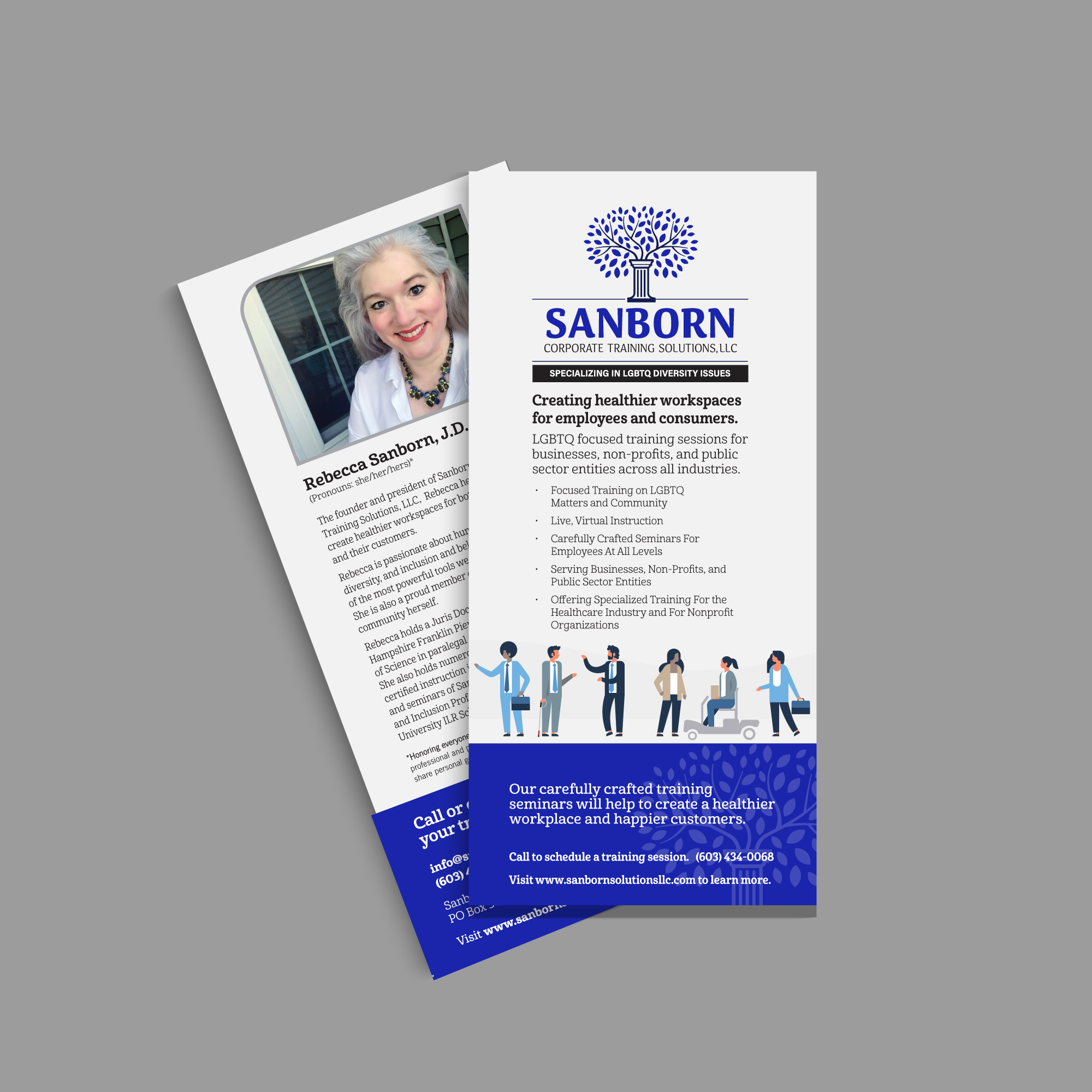 SANBORN SOLUTIONS RACK CARD