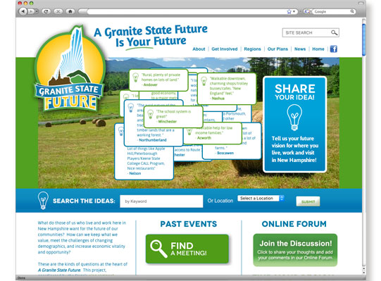 Granite State Future Website and Brand - by WetherbeeCreative.com 