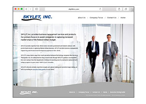 Skylet.com Website Redesign by Wetherbee Creative 2016